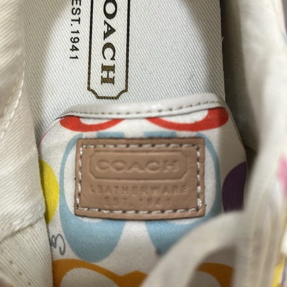 ✨ Preowned ✨ Coach Barrett Multi Color Sneakers - Picture 3 of 9